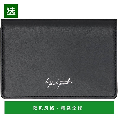 1h可退 香港直邮Yohji Yamamoto 山本耀司 男士 黑色卡包 DAA9479