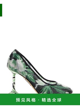 香港直邮LOEWE 罗意威 女士 TOY 精饰网纱浅口鞋 LLSTS01X19BLAHI