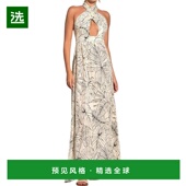 美国直邮 超长连衣裙 elan Cross 1h可退 Dress Criss Maxi 自