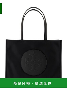 1h可退 香港直邮Tory Burch 托里·伯奇 女士 Ella 黑色尼龙小号