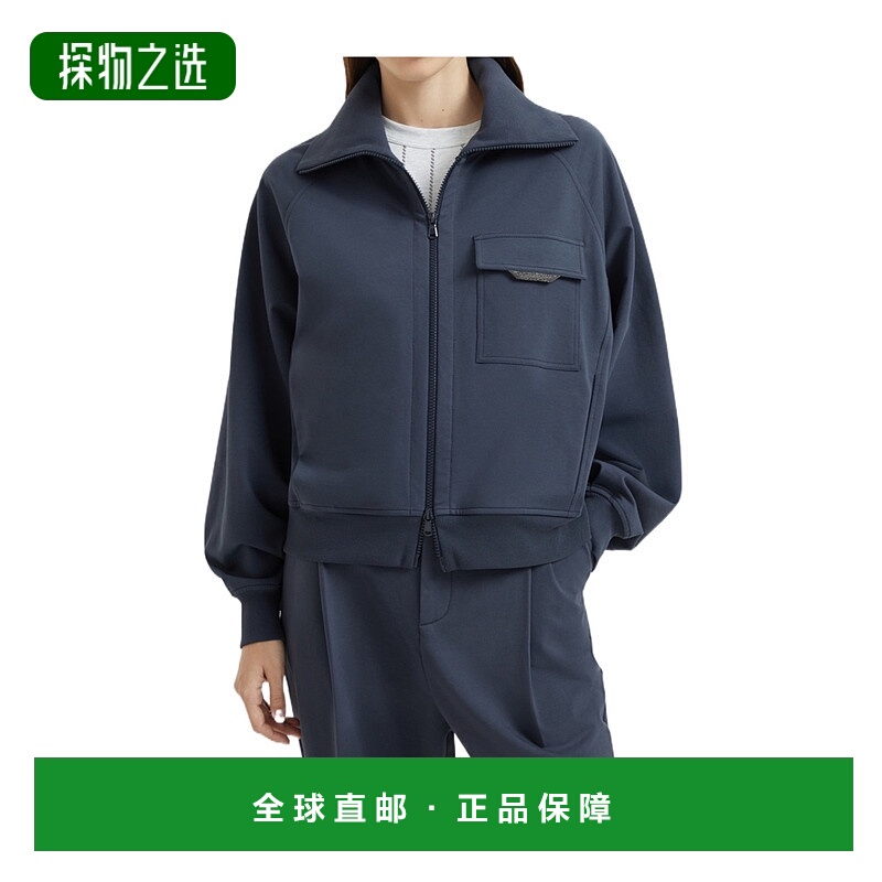 香港直邮Brunello Cucinelli 拉链运动衫 MH827SN706长袖