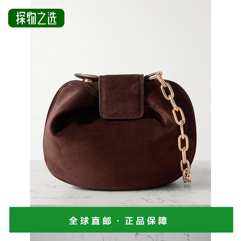 1h可退 香港直邮Gabriela Hearst 女士 Demi 柔软绒面革手包 GH78