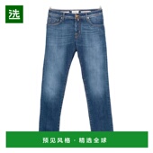 AW2025 香港直邮JACOB 蓝色 牛仔裤 QL006S3619200D COHEN 男士