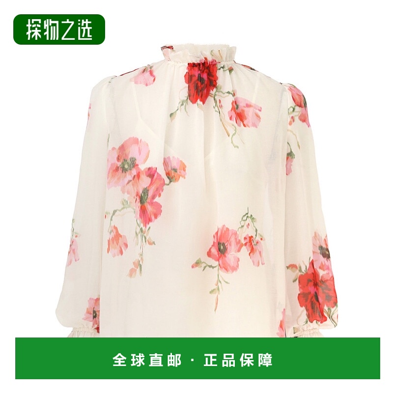 香港直邮Zimmermann LIGHTBURST  花卉衬衫 1135TSS246长袖