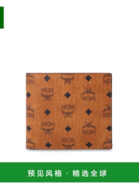 香港直邮MCM 男士钱包 MXSAAVI01CO0COGNAC CO 棕色 Wallet with