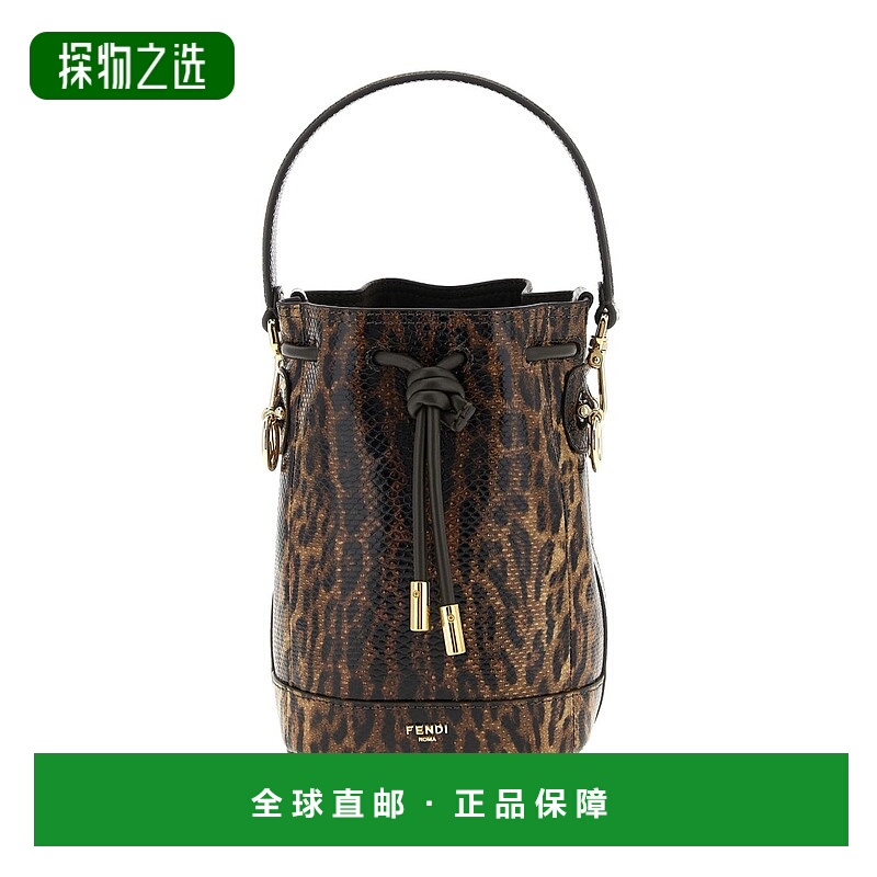 香港直邮Fendi 芬迪 女士 Mon Tresor 迷你水桶包 8BS109AV54