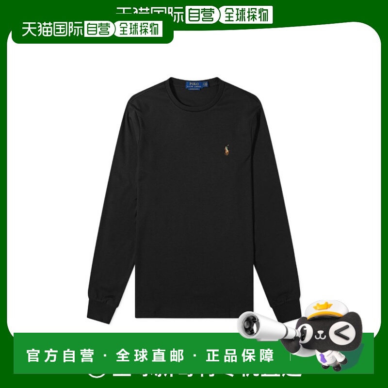 香港直邮Polo Ralph Lauren 圆领长袖T恤 710760121001
