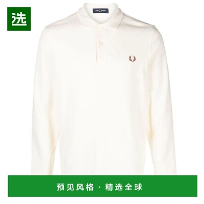 香港直邮FRED PERRY 男士POLO衫 M6006093R96 AW2023 白色