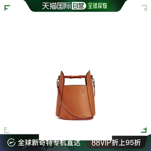 棕褐色徽标手提包 欧洲直邮LOEWE