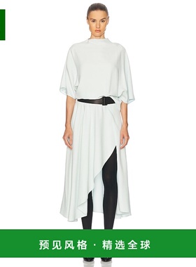 1h可退 香港直邮Alaïa 女士 短袖中长连衣裙 AA9R2564T571A