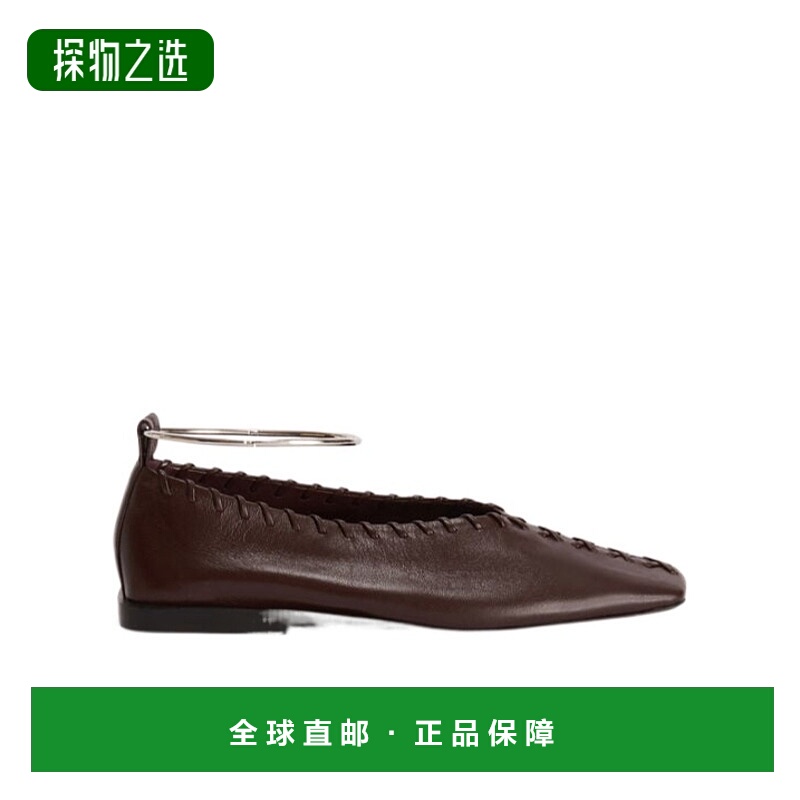 香港直邮Jil Sander Ring 芭蕾平底鞋 J15WZ0009P4835皮鞋