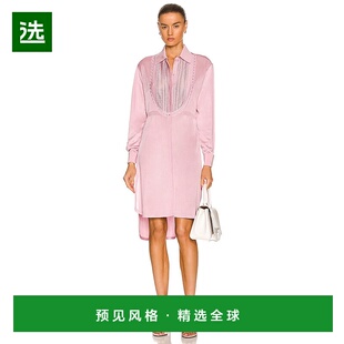 1h可退 香港直邮Alaïa 女士 Edition 1993 精细剪裁衬衫式连衣裙