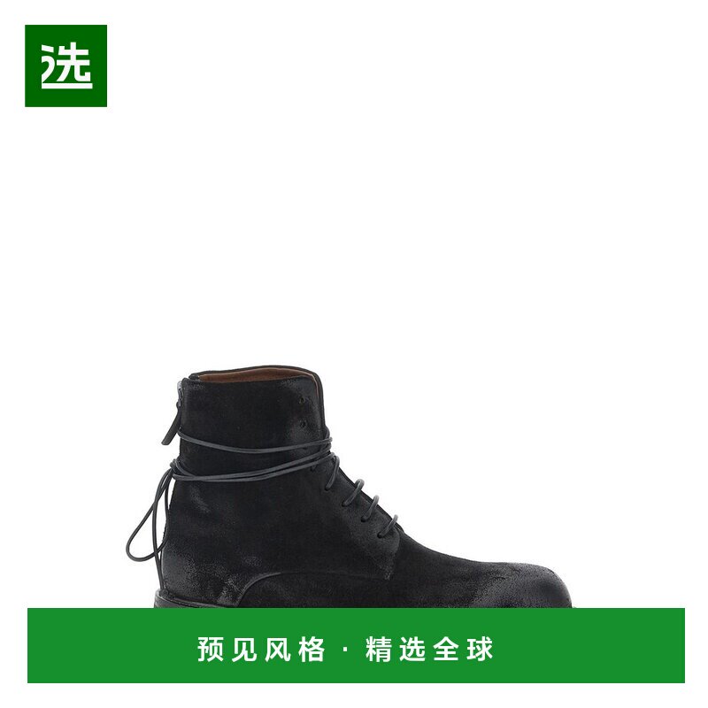 1h可退 香港直邮marsell 男士 Wig 戰鬥靴 MM2961P024 black黑色