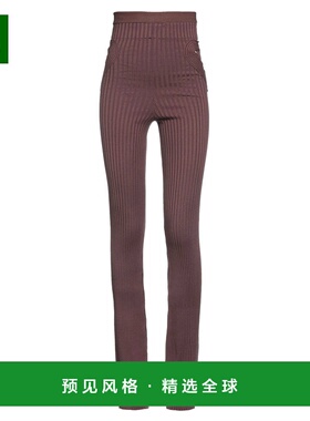 1h可退 香港直邮ANDREĀDAMO 女士 休闲长裤 brown棕色 舒适时尚