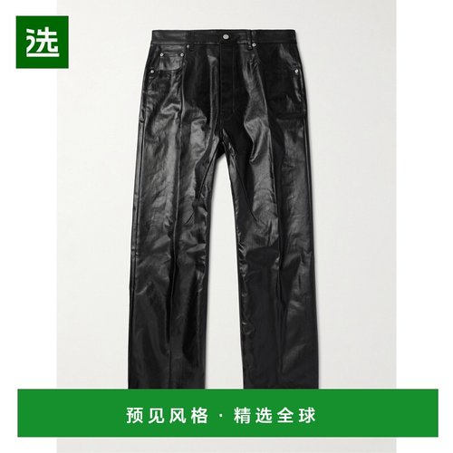 1h可退 Rick Owens Lilies 瑞克·欧文斯 男士 Geth 直筒牛仔裤