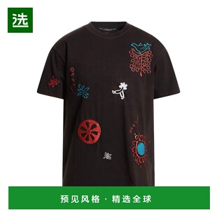 1h可退 香港直邮Andersson Bell 男士 T恤 brown棕色 舒适时尚