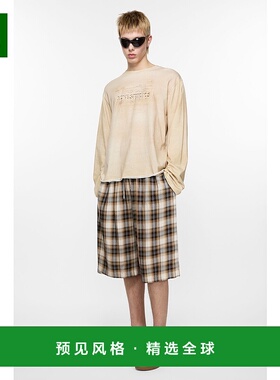 欧洲直邮ACNE (2025新品) 格子短裤