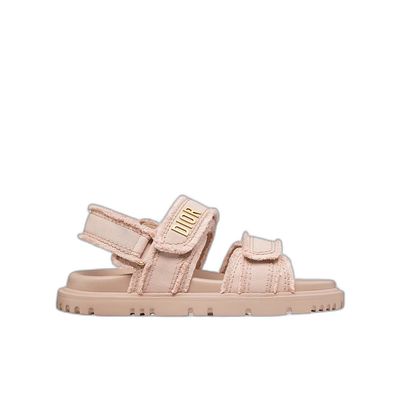 香港直邮Dior Dioract 露趾平底凉鞋 KCO002CVA迪奥