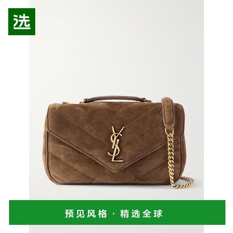 香港直邮Saint Laurent 圣罗兰 女士 Loulou 標誌標誌小號單肩包