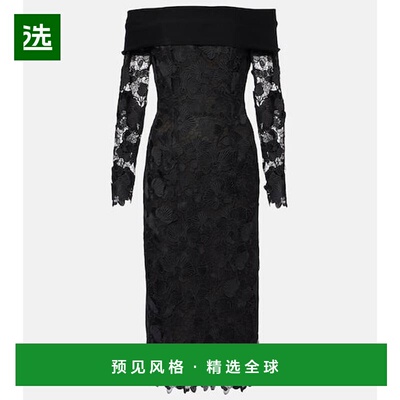 1h可退 香港直邮OSCAR DE LA RENTA 奥斯卡·德拉伦塔 女士 兰色