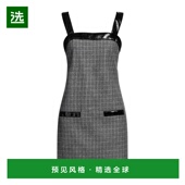 迷你连衣裙 1h可退 1541766 修身 法兰绒格纹无袖 美国直邮 MAJE