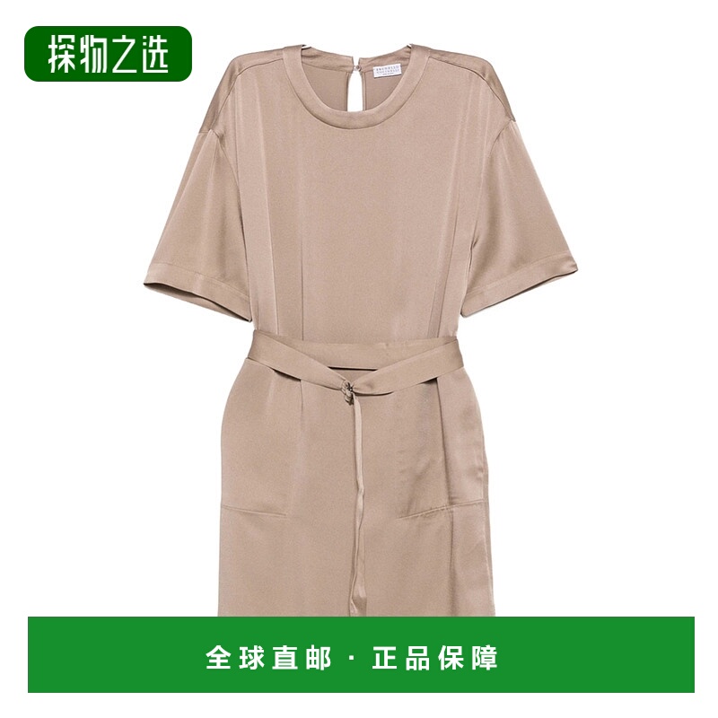 香港直邮Brunello Cucinelli 短袖连衣裙 M0H38AFB51