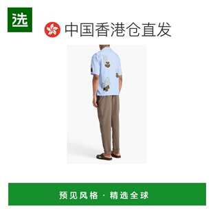 1h可退 香港直邮officine generale 男士 Eren 印花莱赛尔纤维衬