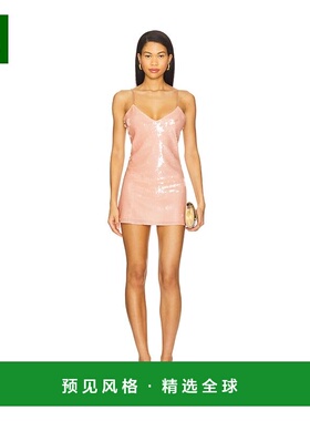 1h可退 香港直邮retrofete 女士 Deserae 珠片连衣裙 PF249361