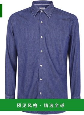 香港直邮TINTORIA MATTEI 男士衬衫 RLAMK7UZ1 AW2025 蓝色