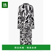 香港直邮camilla and marc 1h可退 女士 精饰印花弹性针织中长连