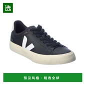美国直邮 女鞋 VEJA 1h可退 Campo 皮革运动鞋 皮鞋