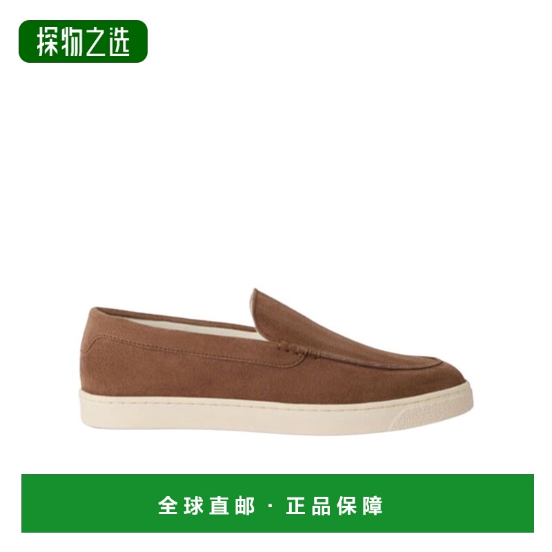 香港直邮Brunello Cucinelli 圆头乐福鞋 MZUHVSN335男鞋一脚蹬