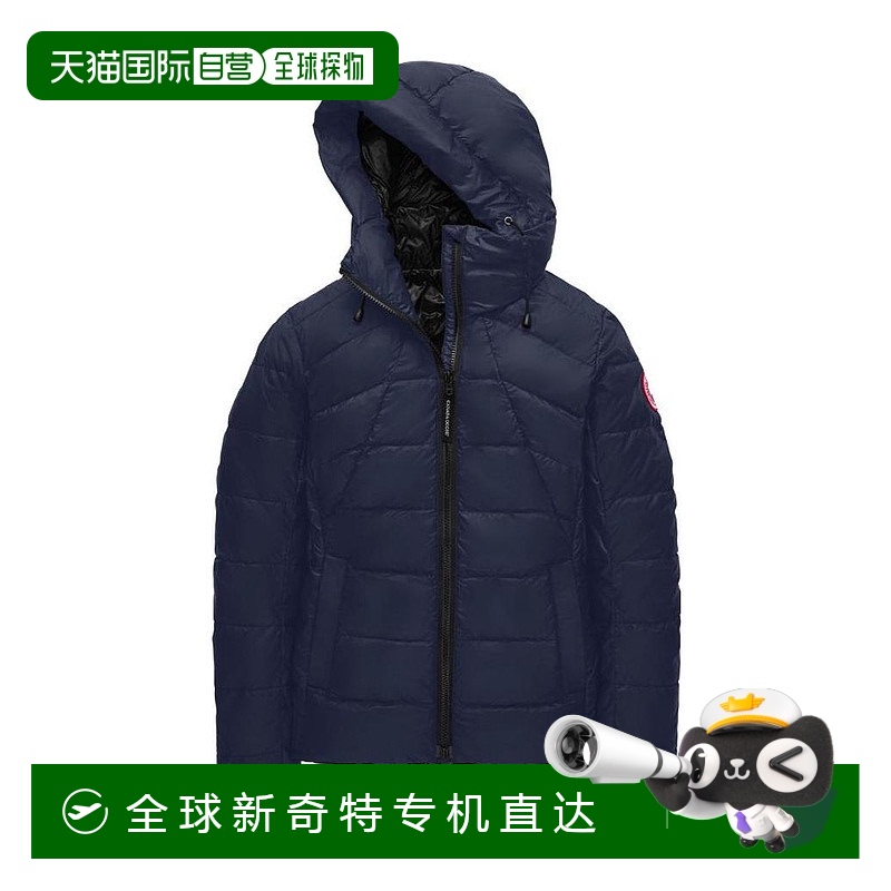 香港直邮Canada Goose Abbott 连帽绗缝羽绒服 