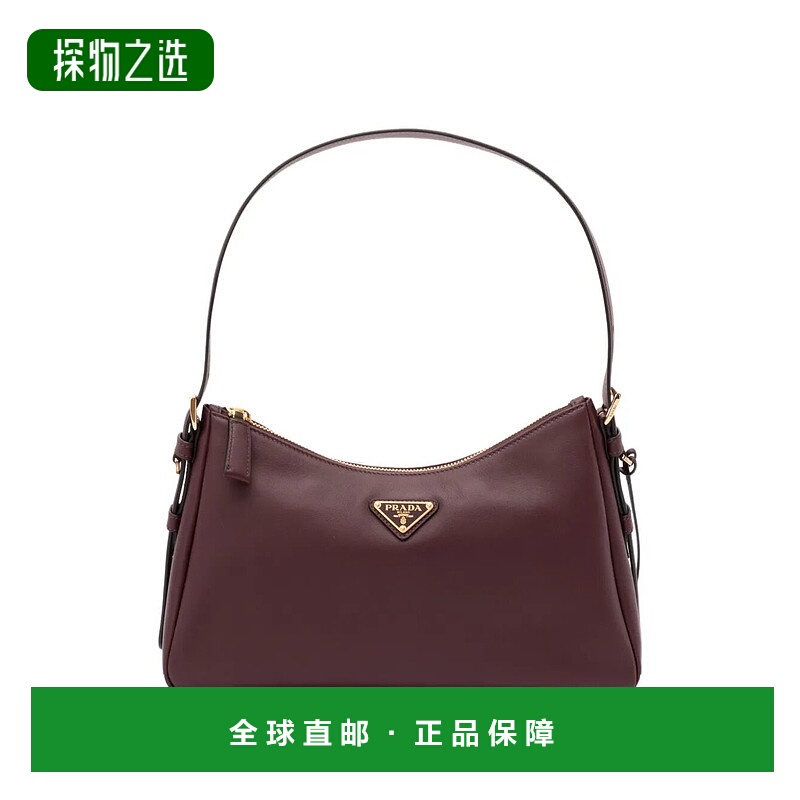 香港直邮Prada 普拉达 女士 Aimée 拉鍊中型單肩包 1BC229VLVM2C