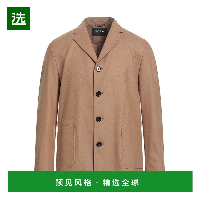 香港直邮Hugo Boss 雨果博斯 男士 西装外套 brown棕色 舒适时尚