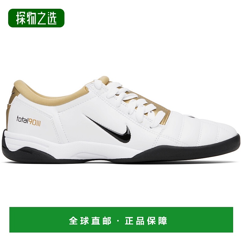 香港直邮Nike 耐克 男士 白色 & 金色 T90 SP 运动鞋 HJ9351101HJ