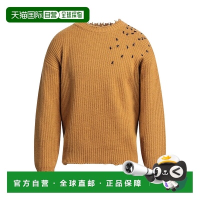 1h可退 香港直邮Dsquared2 二次方 男士 毛衣 brown棕色 舒适时尚