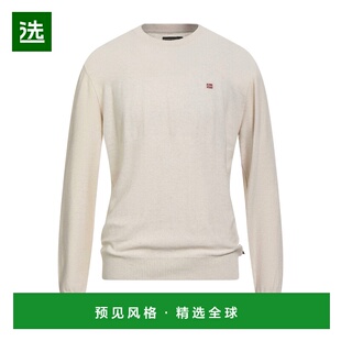 1h可退 香港直邮Napapijri 男士 毛衣 beige米色 舒适时尚
