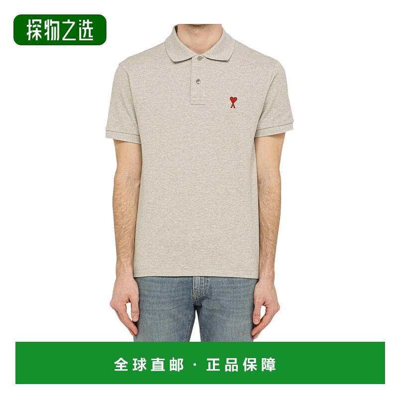 香港直邮Ami Paris 短袖Polo衫 BFUPL001760.0新款