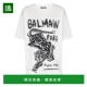 FF0EH005GF20短袖 1h可退 女士 豹纹T恤 香港直邮Balmain 巴尔曼