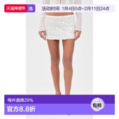 1h可退 花朵亮片迷你半身裙 女士 香港直邮Danielle Guizio