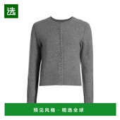 1h可退 圆领羊毛针织罗纹女装 美国直邮 Rag＆Bone女士毛衣长袖