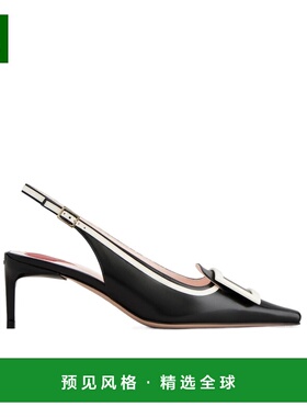 香港直邮Roger Vivier Viv' Canard 露跟高跟凉鞋 RVW72240720CH5