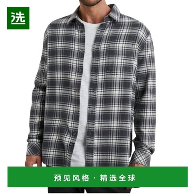 1h可退 【美国直邮】Rails男士T恤宽松上装简约时尚 舒适透气 个