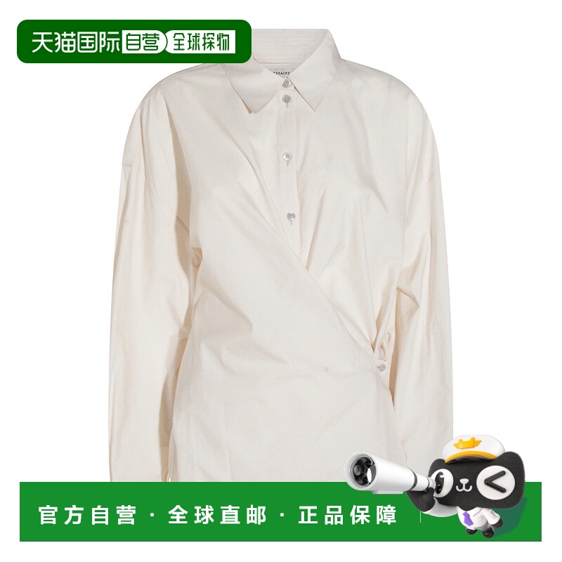 1h可退 香港直邮Lemaire 女士 丝/棉混纺衬衫 SH1141LF1500