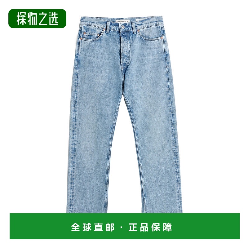 香港直邮Our Legacy 直筒牛仔裤 M2245FH