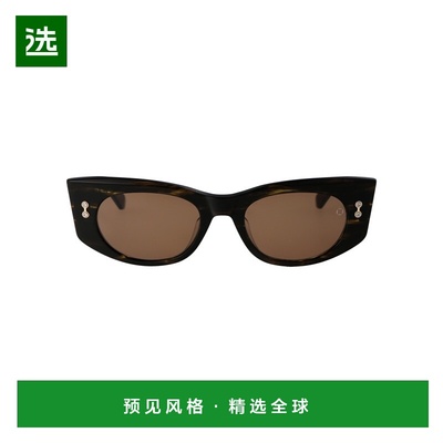 1h可退 香港直邮Akoni 女士 TORTOISE 深醋纤太阳眼镜 AKS103B52T