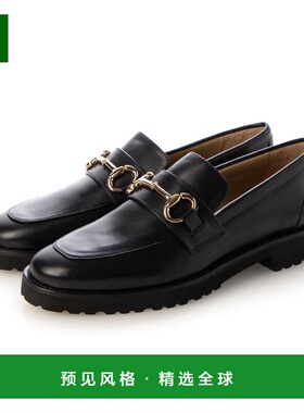 【日本直邮】PASCUCCI女士礼服鞋真皮女鞋乐福鞋一脚蹬秋冬女浅口