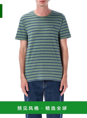 香港直邮Polo Ralph Lauren Polo 拉夫·劳伦 男士 条纹T恤 71093