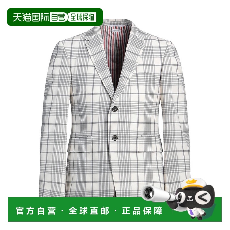 1h可退 香港直邮Thom Browne 汤姆·布朗 男士 西装外套